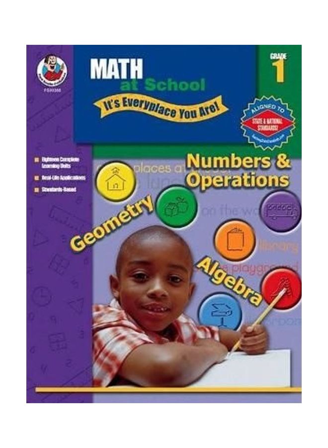 Math at School, Grade 1: It's Everyplace You Are Paperback English