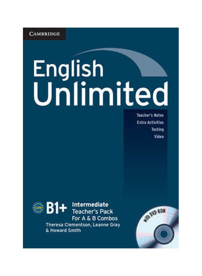 English Unlimited Intermediate Teacher's Pack (Teacher's Book with DVD-ROM) Paperback English by Theresa Clementson 