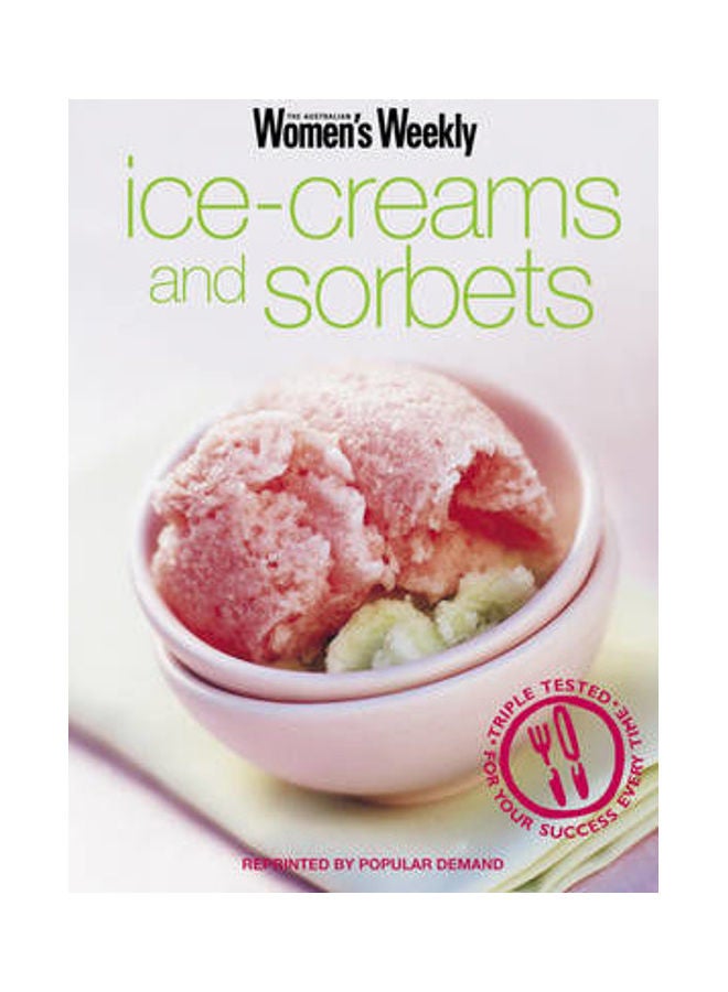 Ice-Cream And Sorbets paperback english 