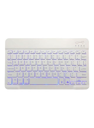Wireless Bluetooth Keyboard for Mac/IOS, Android and Windows Tablet White - v1622197865/N47715524A_1
