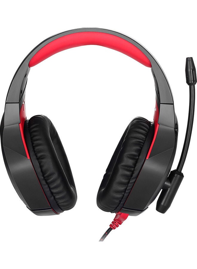 onikuma K1B Head-mounted Wired Gaming Headset With 50mm Driver Unit Noise Reduction Mic USB+Dual 3.5mm Ports - Image 5