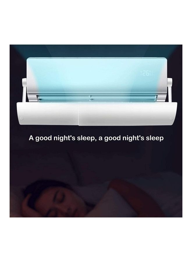 XiuWoo Air Conditioner Cover R96 White/Blue  - Image 2