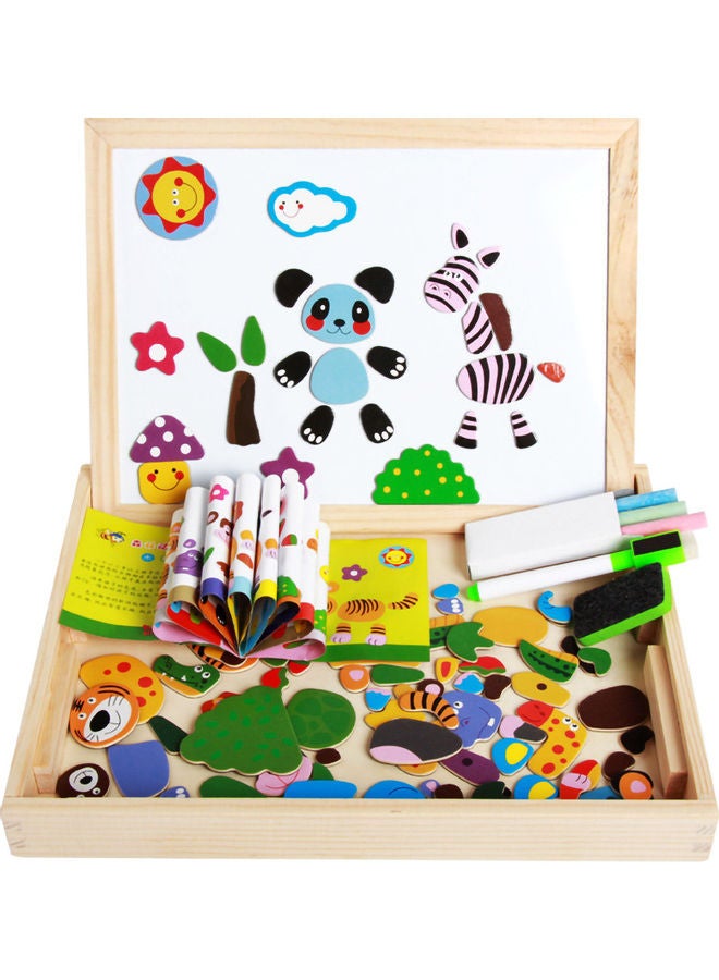 MissTiara Wooden Multifunctional Magnetic Puzzle - Image 1