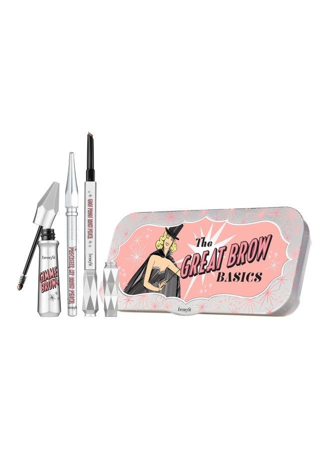 Benefit Cosmetics - 3-Piece The Great Brow Basics Set Shade 04 - Image 1