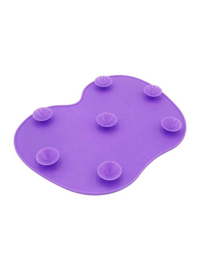 CYTHERIA - Makeup Brush Cleaner Pad Purple - Image 1