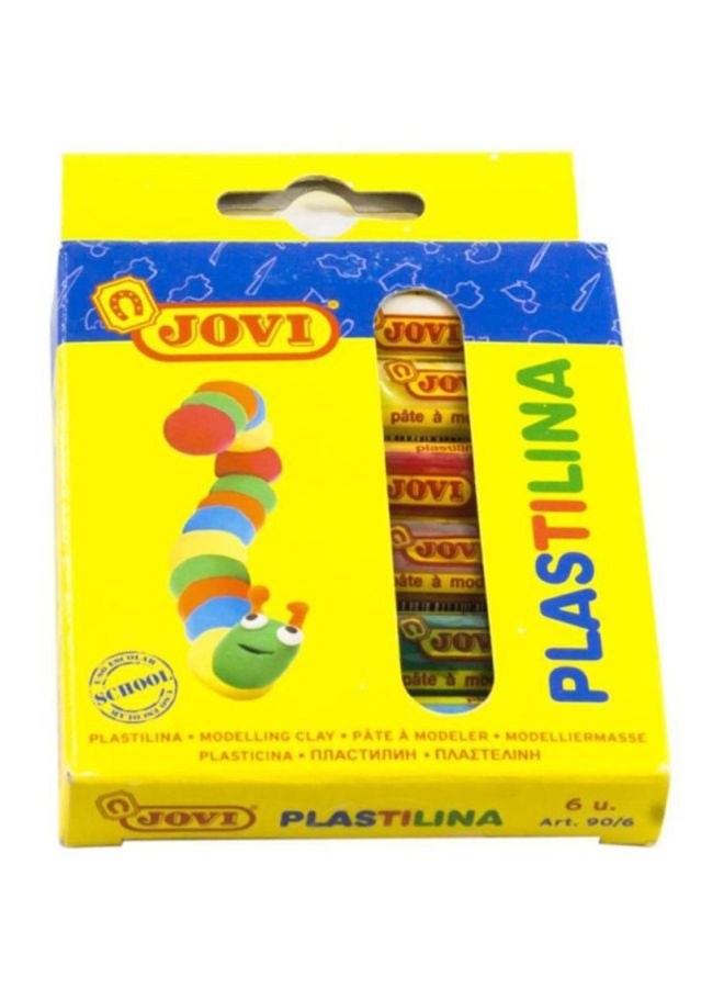 JOVI 6-Bar Plastilina Modelling Clay Set 125x16x85cm - Image 1