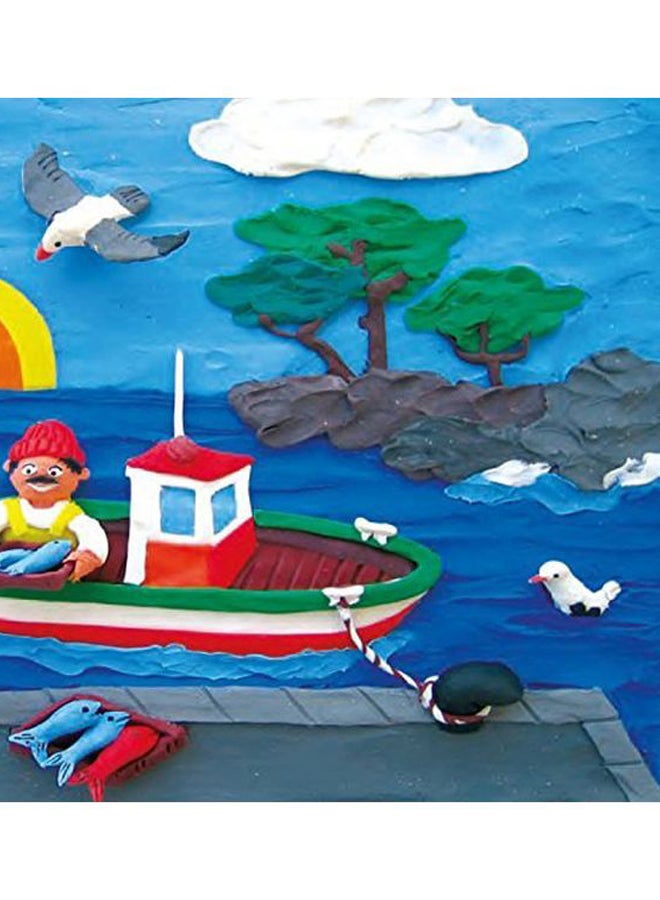 JOVI 6-Bar Plastilina Modelling Clay Set 125x16x85cm - Image 3