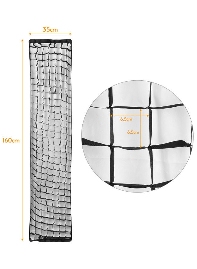 Generic - Photography Strip Soft Box Grid Black - Image 1