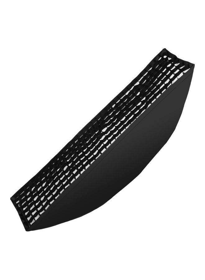 Portable Photography Strip Soft Box with Bowens Mount Removeable And Carrying Bag Black  - Image 4