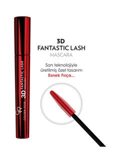 Golden Rose 3D Fantastic Lash Mascara Black  - Image 4