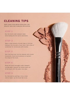 Zoeva Beauty Luxury Rose Gold 8pc Premium Quality Handcrafted Soft And Dense Dazzle Colour Brushes Telescopic Cosmetic Makeup Brush Brown/Rose Gold/White  - Image 4