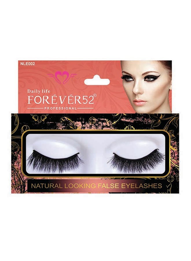 FOREVER52 Natural Looking False Eyelashes 002 Black - Image 1