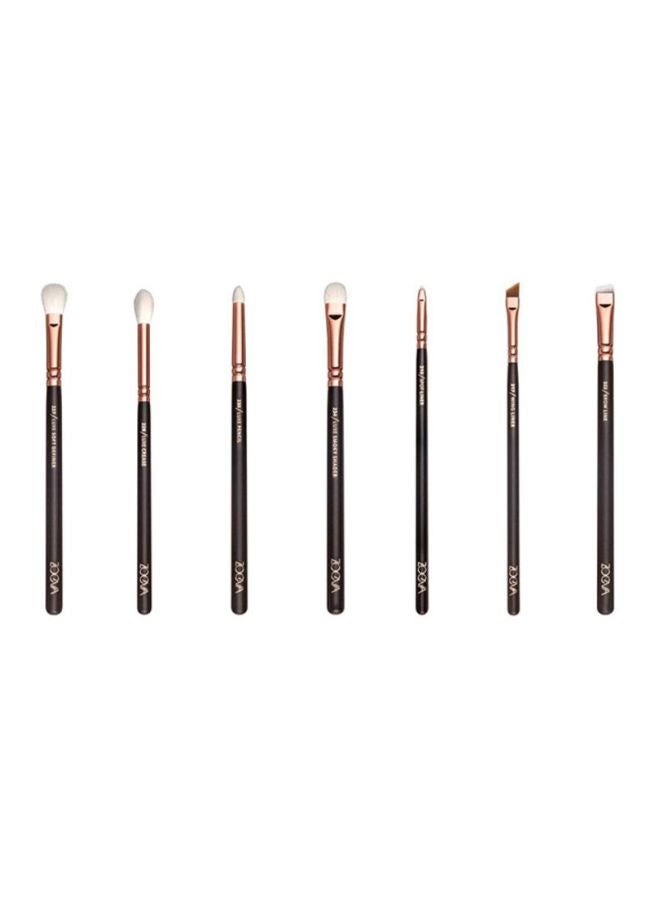 Zoeva 15-Piece Make Up Brush Set Brown/Rose Gold/White - Image 2