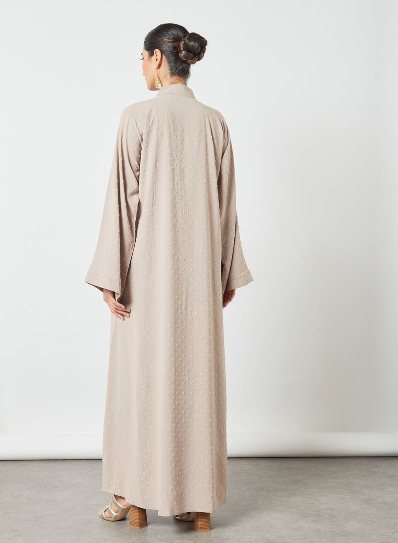 Comfortable Stylish Abaya Beige - v1622211987/N46998645V_2