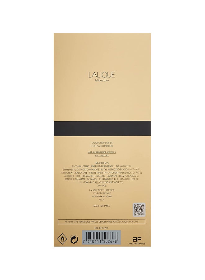 LALIQUE Noi Premier L'origine Or Intemporel 1888 EDP 100ml  - Image 4