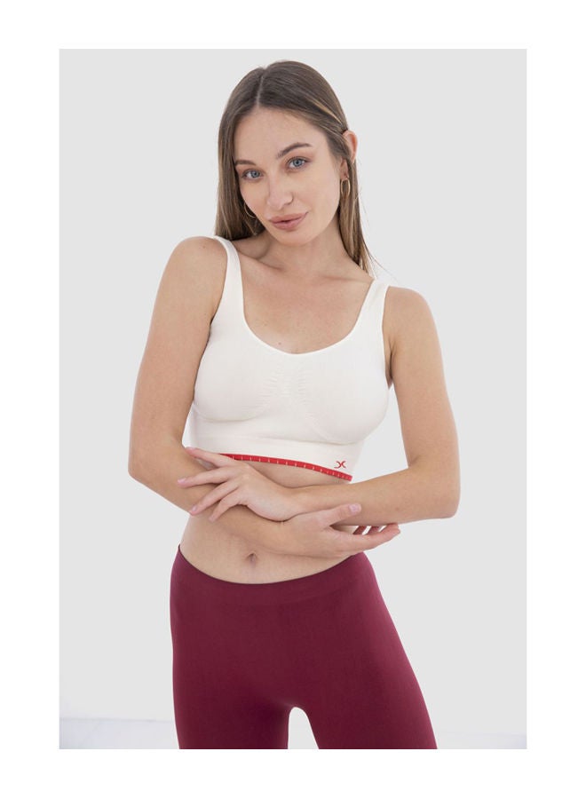 Carina Cotton Soft Bra - N off white  - Image 1