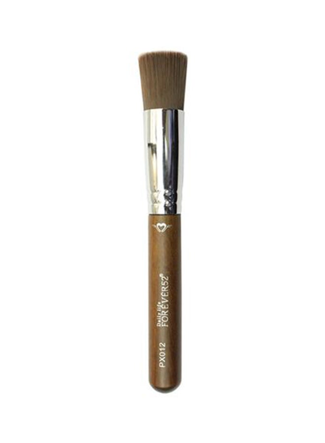 FOREVER52 Pro Makeup Brush Brown/Silver  - Image 1