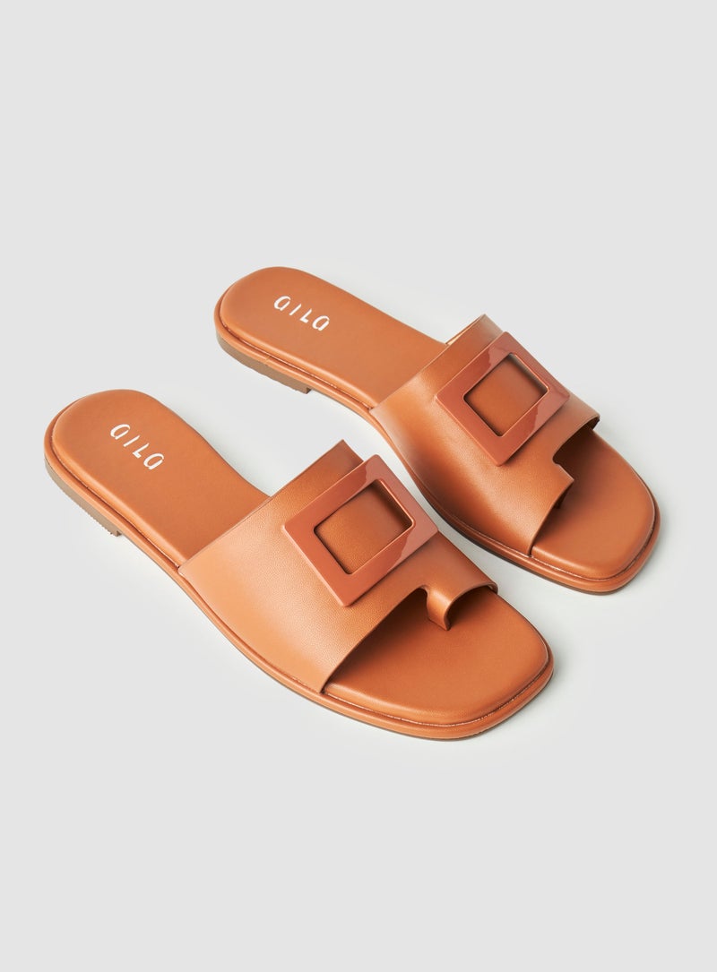 Casual Flat Sandals Tan - v1622262723/N46211258V_2