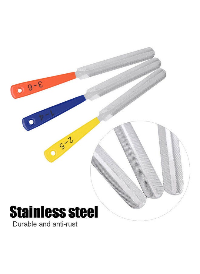 3-Piece Double Edged Guitar Nut File