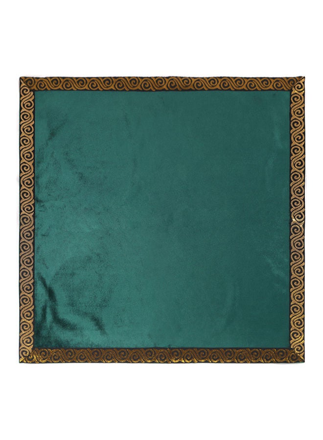 Altar Gold braid Divination Tablecloth with Tarot Cards Bag Board Game Accessories Green - Image 4