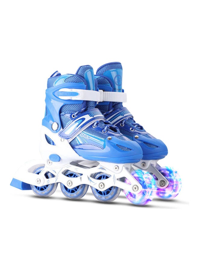 Adjustable Illuminating Inline Skates With Light Up Wheels S - Image 1