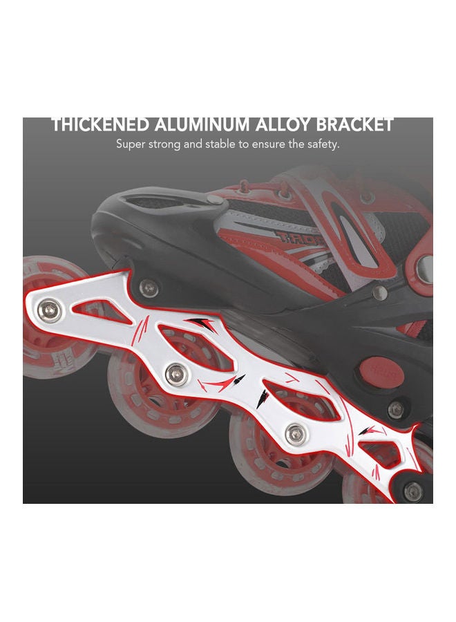 Generic - Adjustable Illuminating Inline Skates With Light Up Wheels L - Image 1