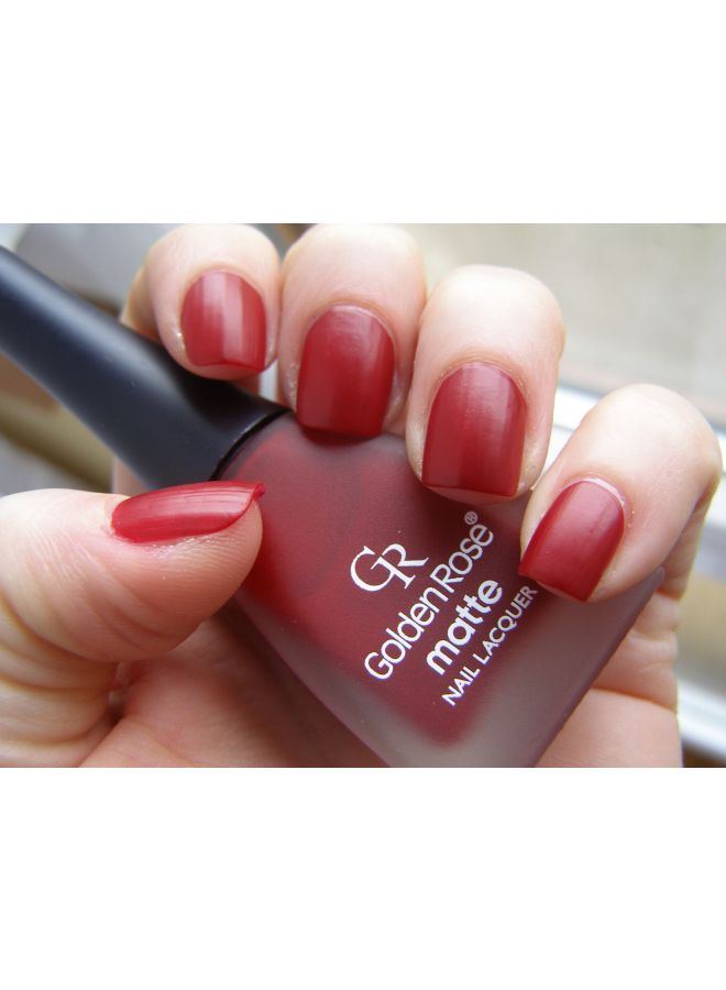 جولدن روز طلاء أظافر غير لامع 32 أحمر - Image 2