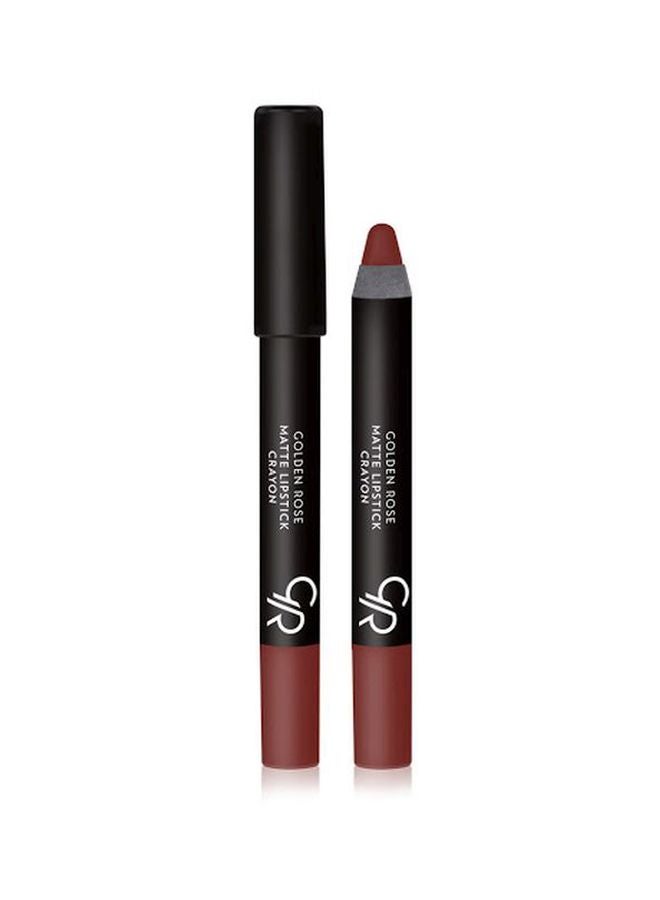 Golden Rose Matte Lipstick Crayon 04 Red - Image 3