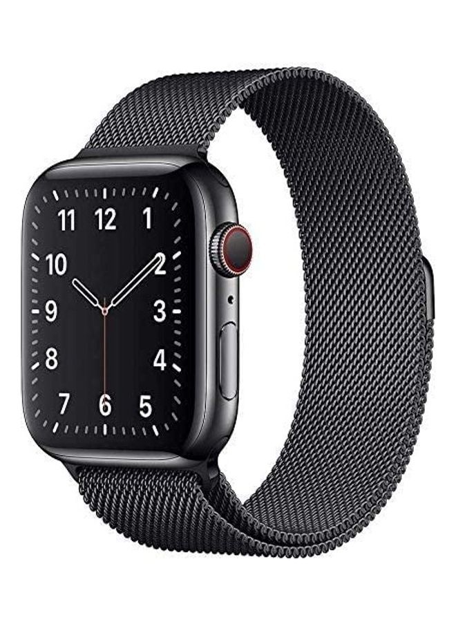 ICS Replacement Band For Apple Watch Series SE/6/5/4/3/2/1 38/42 mm Black - Image 1