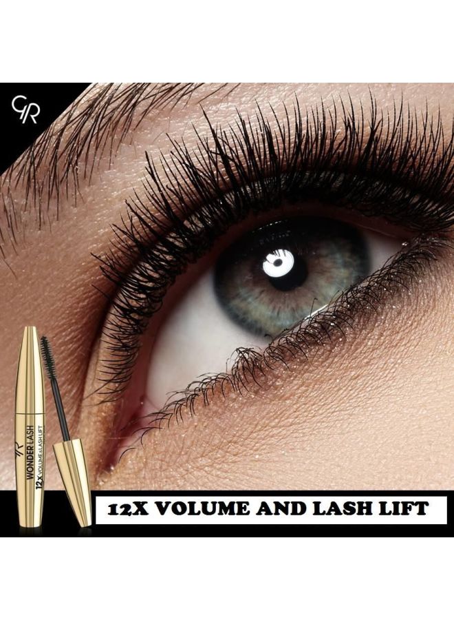 Golden Rose Wonder Lash Lift Mascara Black  - Image 5