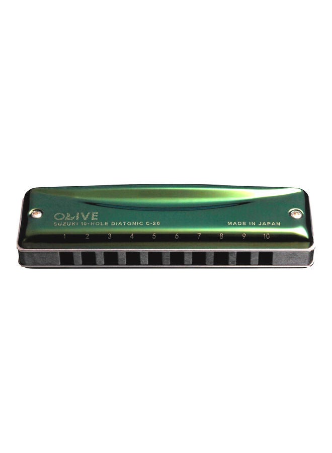 Suzuki 10-Holes Diatonic Harmonica  - Image 1