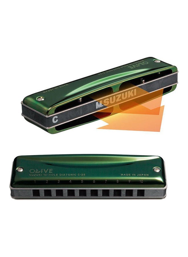 Suzuki 10-Holes Diatonic Harmonica  - Image 4
