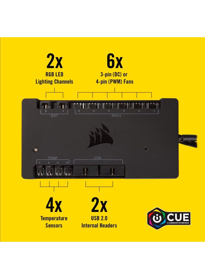 CORSAIR - Fan Controller Commander Pro Black - Image 1