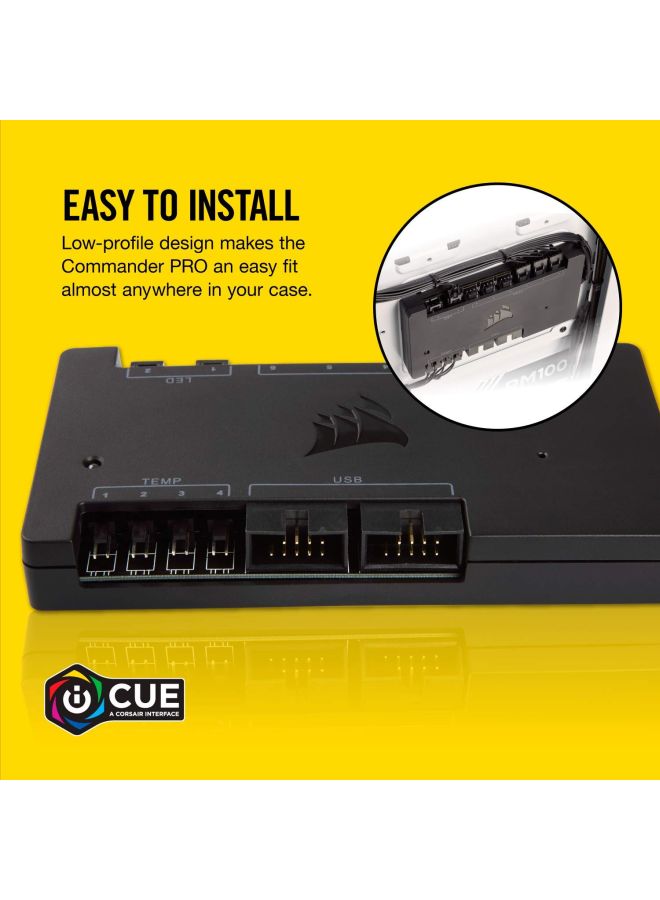 CORSAIR - Fan Controller Commander Pro Black - Image 1