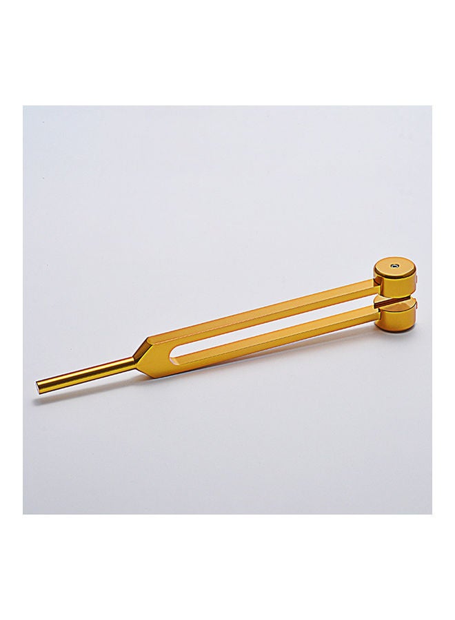 Generic Ear Vibration Ringing Aluminum Tuning Fork With Silicone Hammer Storage Bag - Image 5
