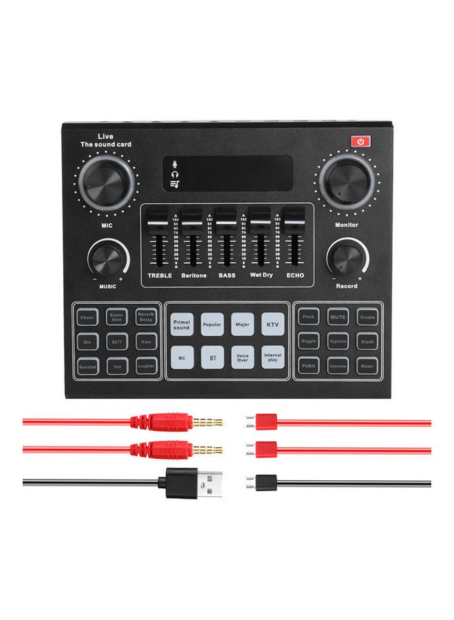 Generic - V9 Live Sound Card With 3 Cables - Image 1