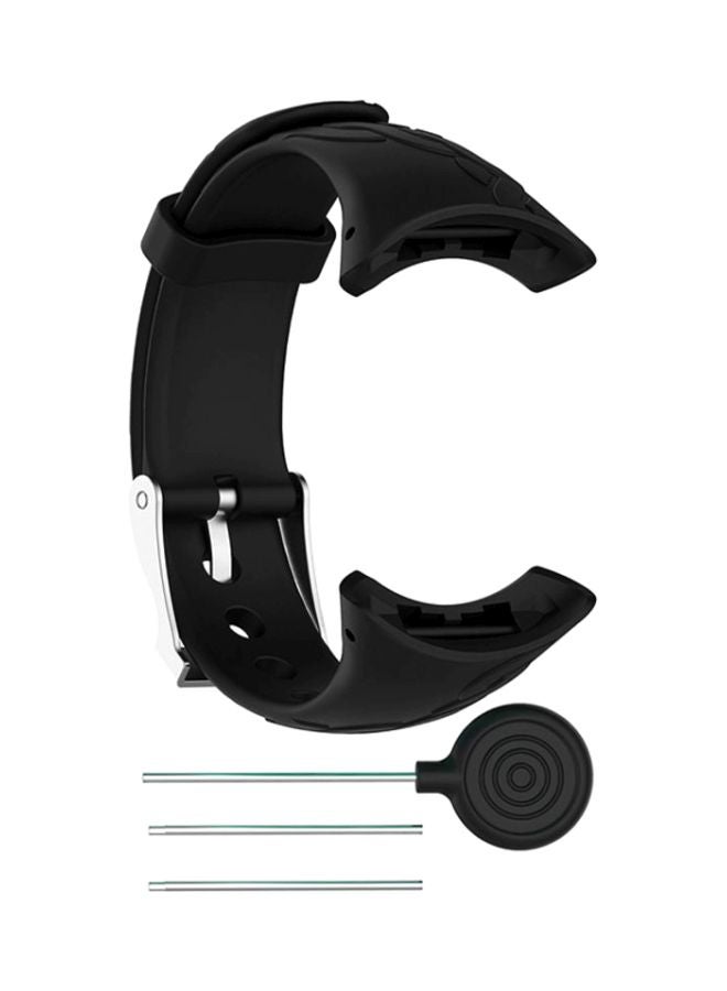 Voberry Replacement Band Strap For Suunto M1/M2/M4/M5 Watch Black - Image 2