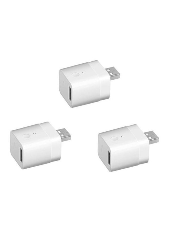 SONOFF Pack Of 3 Micro USB Smart Adapter White - Image 1