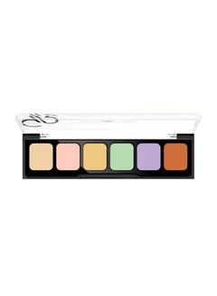 6-Color Correct And Conceal Camouflage Cream Palette Multicolour