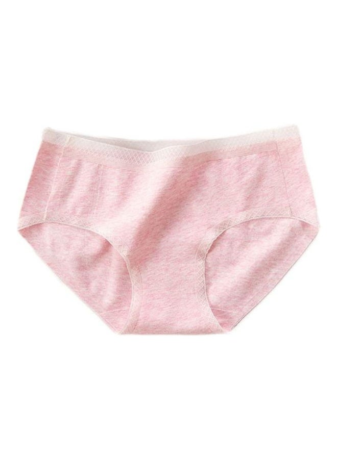 Pack Of 5 Solid Pattern Briefs Multicolour - Image 2