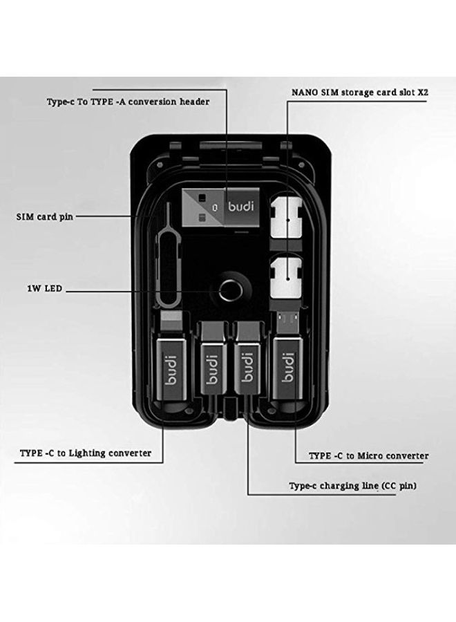budi Phone Multi-Functional Box Black  - Image 2