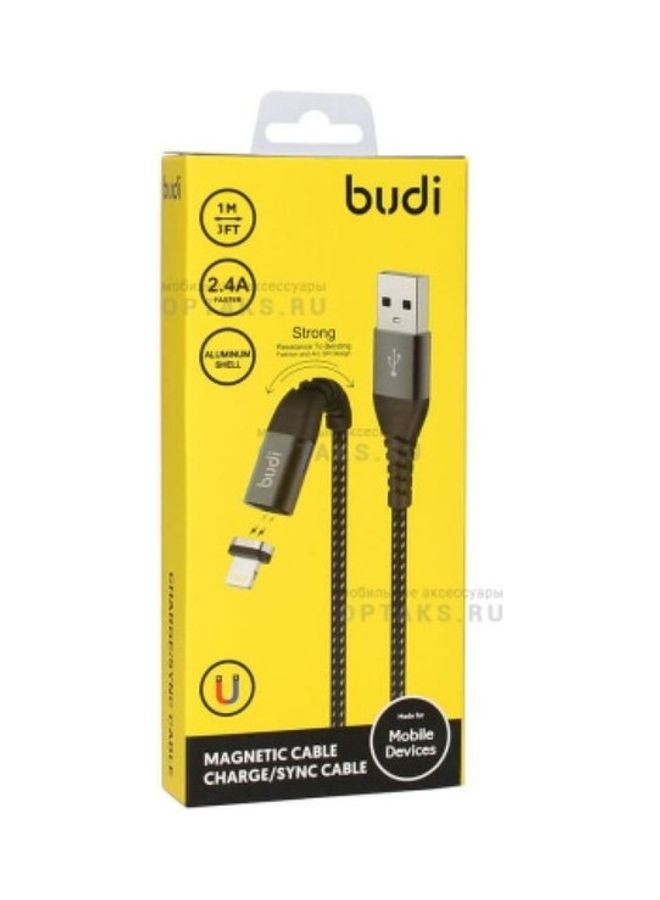 budi - Magnetic Lightning Cable Black - Image 1