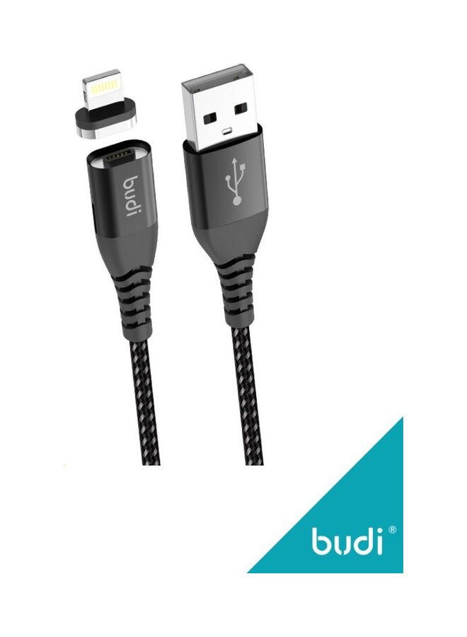 budi - Magnetic Lightning Cable Black - Image 1