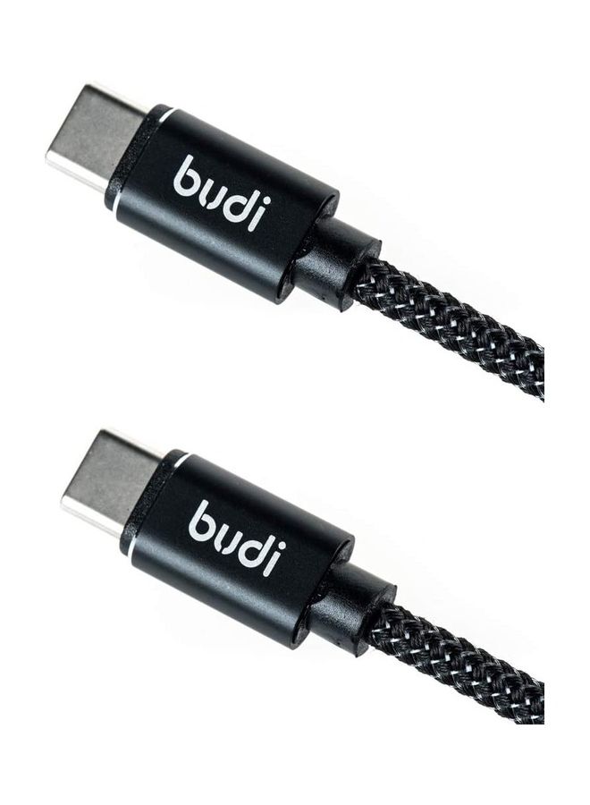 budi Type-C Cable Black - Image 3