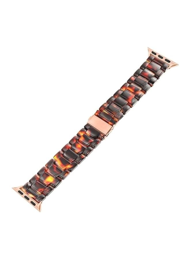 MARGOUN Marble Resin Bracelet Band For Apple Watch SE Series 42/44mm Multicolour - Image 1