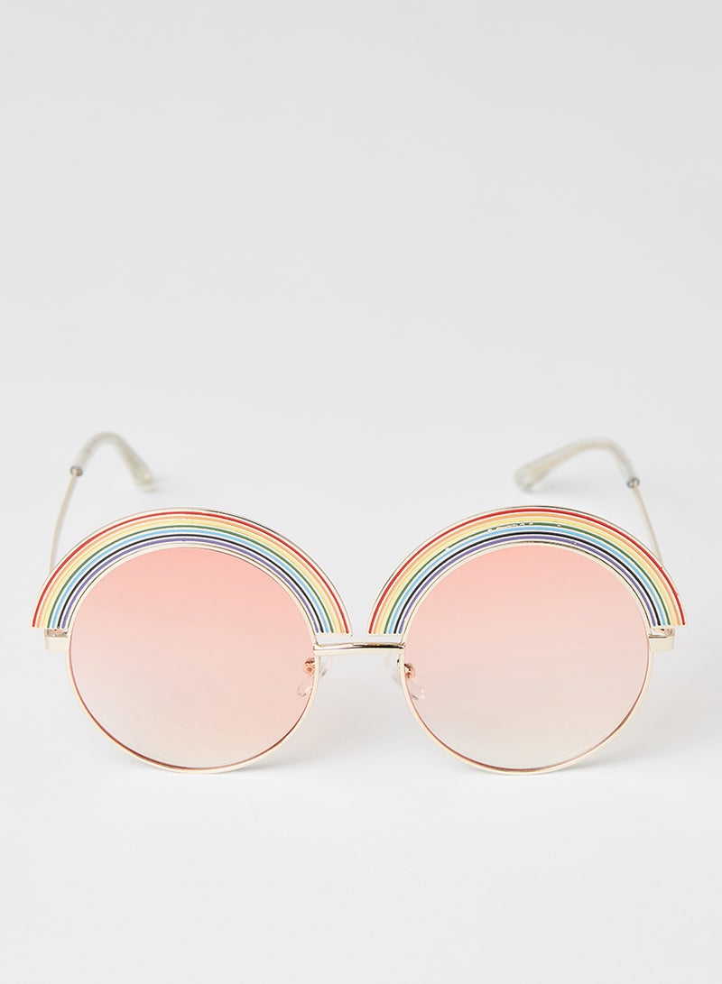 أيه.جاي. مورغان Women's Tinted Round Sunglasses - Image 1