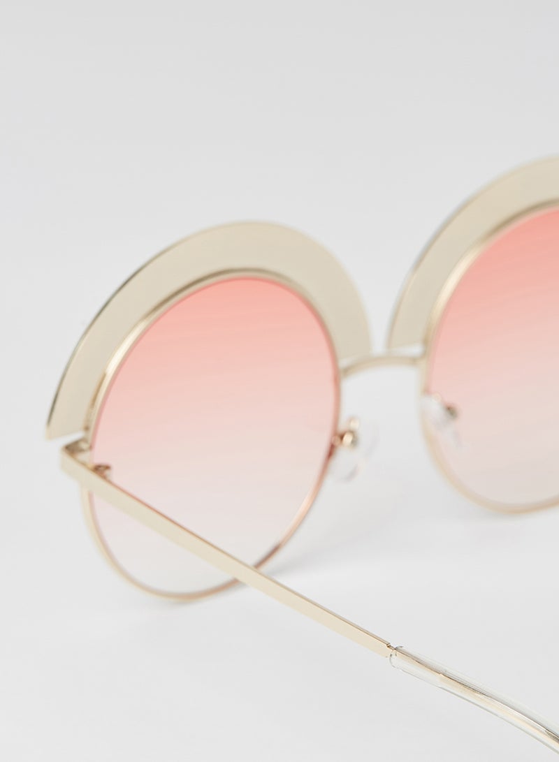 أيه.جاي. مورغان Women's Tinted Round Sunglasses - Image 2
