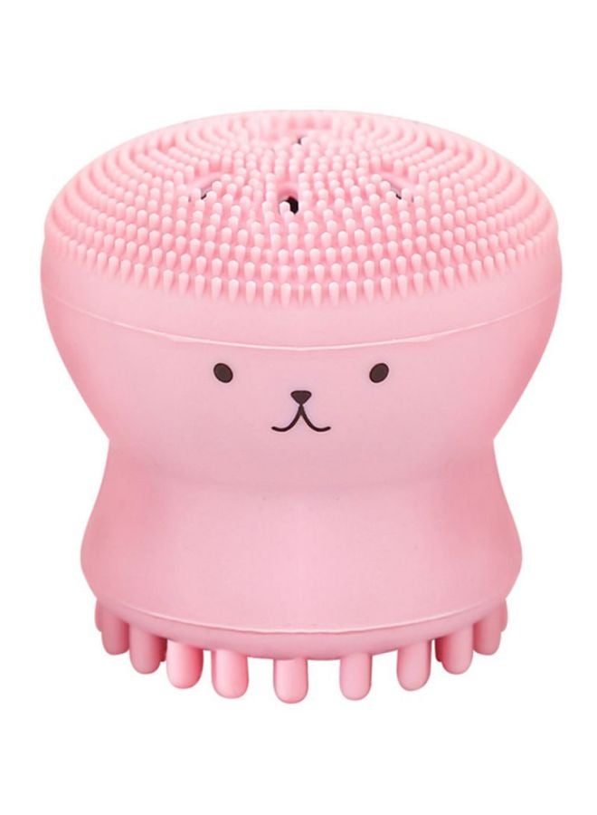 CYTHERIA Silicon Jellyfish Octopus Face Wash Brush Pink  - Image 1