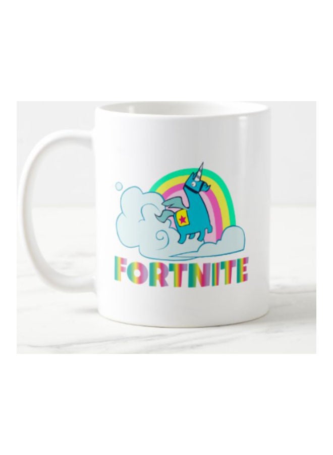 مج مطبوع بتصميم لعبة 'Fortnite' متعدد الألوان - Image 1