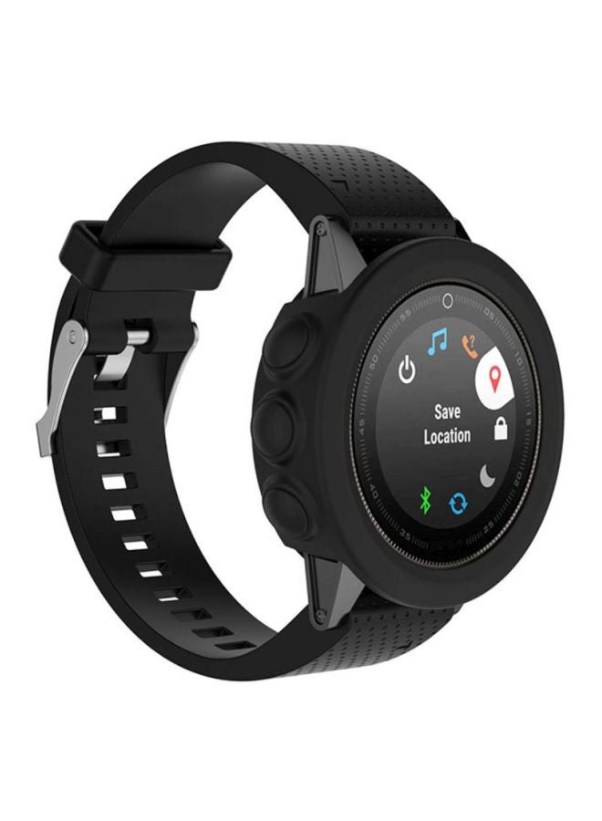 Voberry Replacement Band For Garmin Fenix 5S Plus Black - Image 3